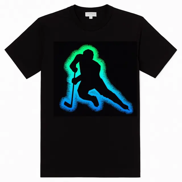 Hockey Glow tshirt