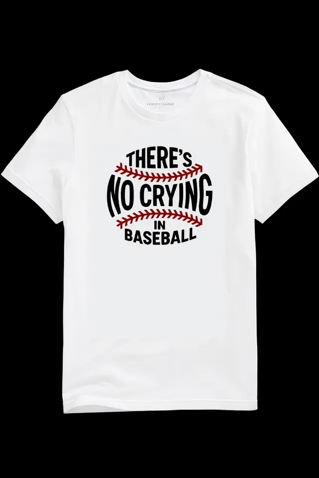 No Crying in Baseball tshirt